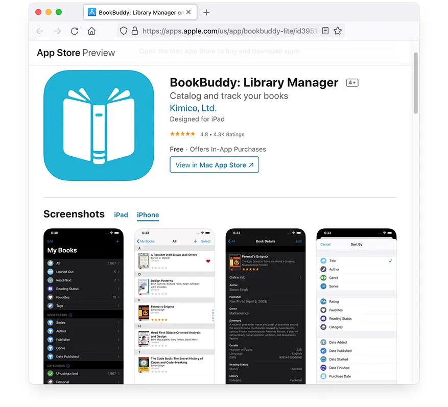 BookBuddy App