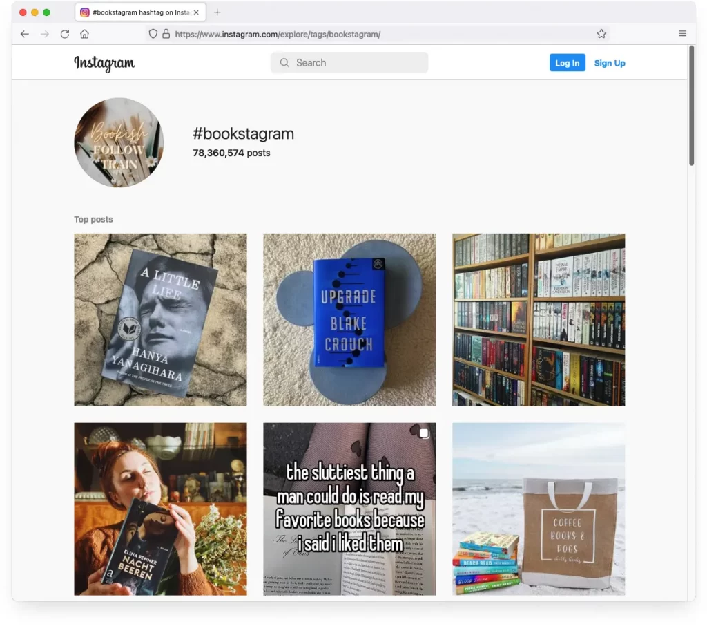 What is Bookstagram